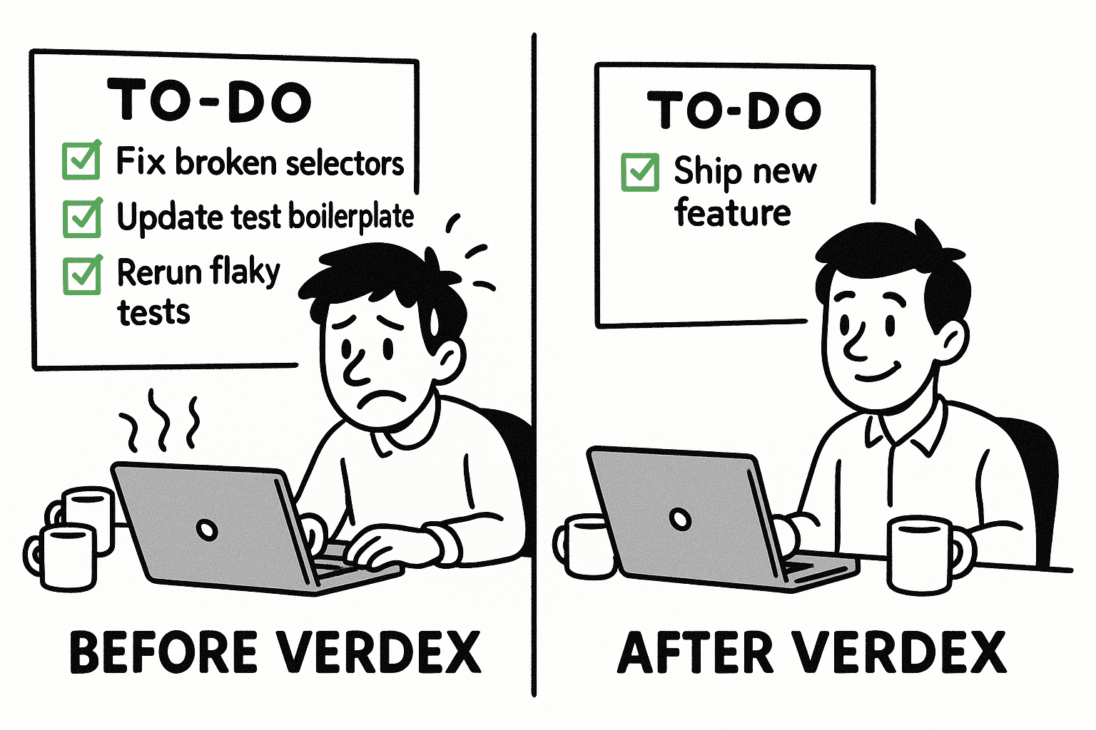 Verdex Before and After